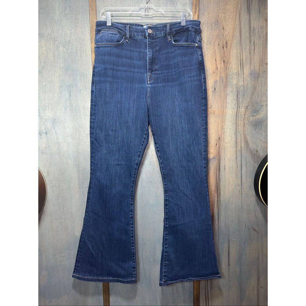 FRAME Le Pixie Super High Flare Women’s Size 33 - Picture 3 of 6